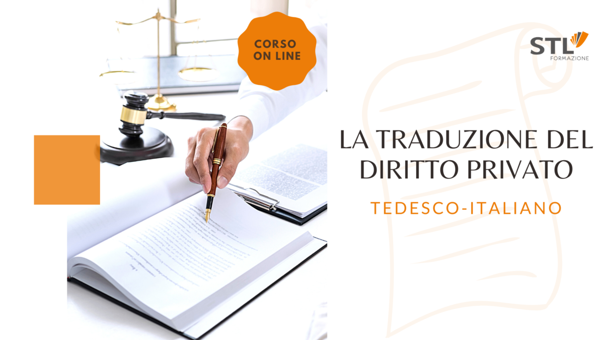 La traduzione del diritto privato (tedesco-italiano) | STL Formazione